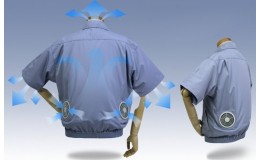Biến áo chống nắng thường thành áo điều hòa cho nhân viên kho