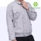 [Áo rời không phụ kiện] Áo điều hòa Nhật Bản KITO màu xám, Áo có túi đá khô