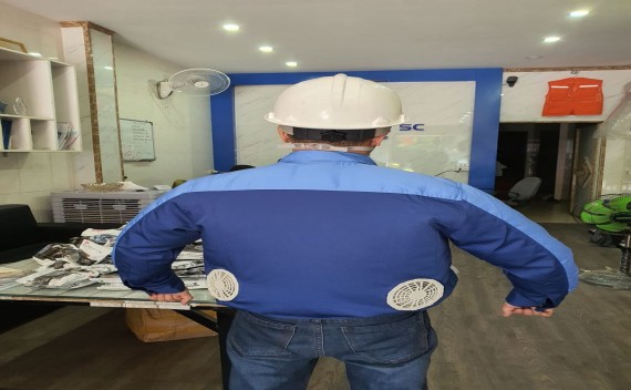 Sử dụng áo điều hòa cho người làm kho có tốt không?