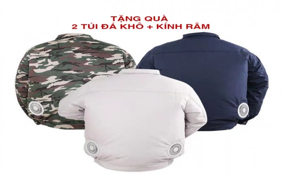 Áo quạt gió - Giải pháp “đối phó” với với nắng nóng mùa hè