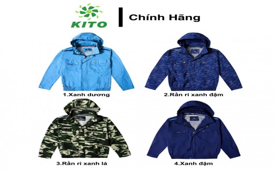 Áo điều hòa cho nghề thủ công mỹ nghệ làm mát đến 10 giờ đồng hồ