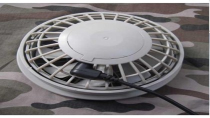 Độc đáo với công nghệ làm mát từ quạt áo điều hòa