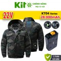 Combo 2 áo điều hòa KITO KT04 - Xanh quân
