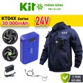 Áo điều hòa KITO KT04 - Xanh than 24V