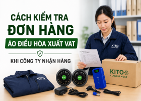 Cách Kiểm Tra Đơn Hàng Áo Điều Hòa Xuất VAT Khi Công Ty Nhận Hàng