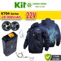 Combo 2 áo điều hòa KITO KT04 - Xanh than
