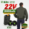 Bộ Áo Điều Hòa KITO KT05 Xanh Than Chính Hãng – Pin 28000mAh, Quạt 22V
