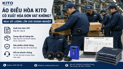 Áo Điều Hòa Có Xuất Hóa Đơn VAT Không? Mua Số Lượng Lớn Cho Doanh Nghiệp