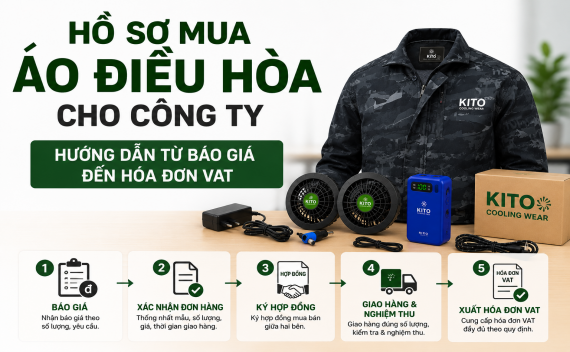 Hồ Sơ Mua Áo Điều Hòa Cho Công Ty Gồm Những Gì? Hướng Dẫn Từ Báo Giá Đến Hóa Đơn VAT