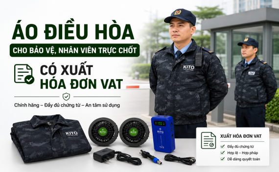 Áo Điều Hòa Cho Bảo Vệ, Nhân Viên Trực Chốt Có Xuất Hóa Đơn VAT