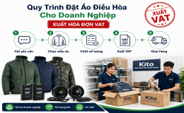 Quy Trình Đặt Áo Điều Hòa Cho Doanh Nghiệp Có Xuất Hóa Đơn VAT