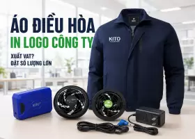 Áo Điều Hòa In Logo Công Ty Có Xuất VAT Không? Quy Trình Đặt Số Lượng Lớn