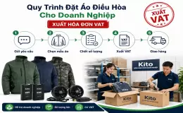Quy Trình Đặt Áo Điều Hòa Cho Doanh Nghiệp Có Xuất Hóa Đơn VAT