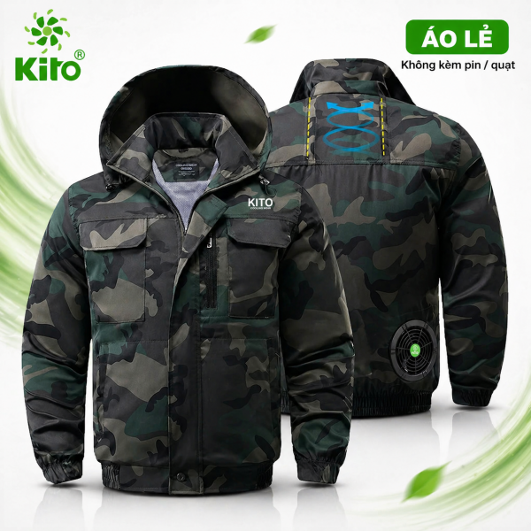 Áo Lẻ Điều Hòa KITO KTL04 – Thoáng Mát, Dễ Mặc, Đủ Size