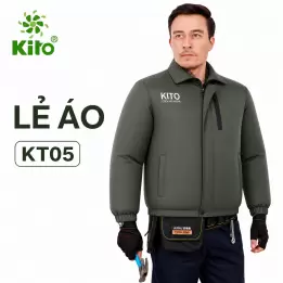Áo Lẻ KITO KT05 Xanh Rêu – Thiết Kế Không Mũ, 3 Màu, Size M-3XL