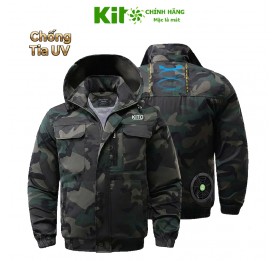 Áo Điều Hòa KITO KT04 Lẻ Áo | 2 Lớp Lót Lưới Thoáng Mát | 3 Màu, Full Size