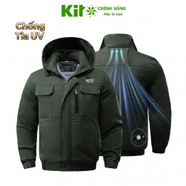 Áo Điều Hòa KITO KT04 Lẻ Áo, Chất Vải Lót Lưới 2 Lớp, Thoáng Khí, Dễ Mặc, 3 Màu Đủ Size