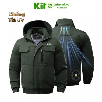 Áo Điều Hòa KITO KT04 Lẻ Áo, Chất Vải Lót Lưới 2 Lớp, Thoáng Khí, Dễ Mặc, 3 Màu Đủ Size