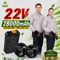 Combo 2 áo điều hòa KITO KT01 22V - Xám