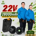 Combo 2 áo điều hòa KITO KT01 22V - Xanh dương