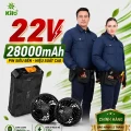 Combo 2 áo điều hòa KITO KT01 22V - Xanh than