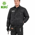 Áo Lẻ KITO KT05 Camo Đen Không Mũ, Size M–3XL