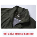 Áo Lẻ KITO KT05 Camo Đen Không Mũ, Size M–3XL