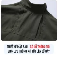 Áo Lẻ KITO KT05 Xanh Than Không Mũ, Size M–3XL