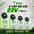 Tốc độ gió của quạt 22V