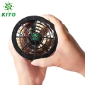 2 Quạt 13V + Dây Cáp, Phụ Kiện Áo Điều Hòa KITO Chính Hãng
