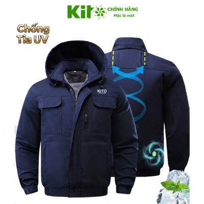 Áo Điều Hòa KITO chính hãng KT04 lẻ áo 2 lớp lót lưới, 3 màu đủ size