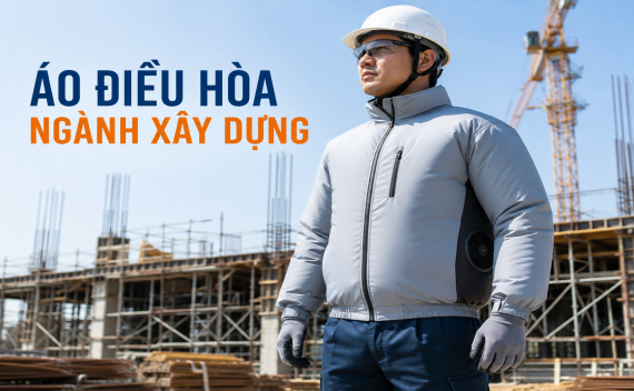 Áo điều hoà cho ngành xây dựng