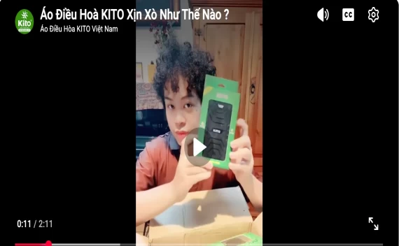 Áo Điều Hoà KITO Xịn Xò Như Thế Nào ?