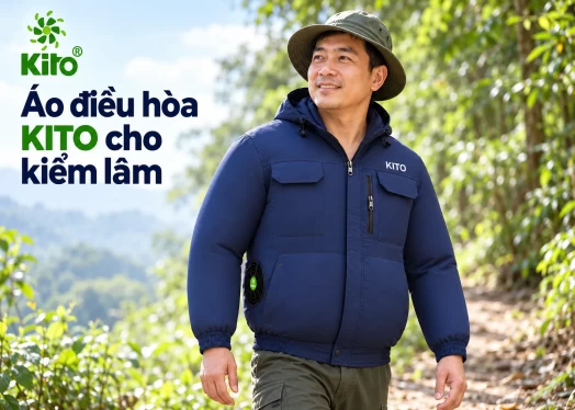 Áo Điều Hòa Kito Cho Nhân Viên Kiểm Lâm, Bảo Vệ Rừng