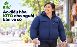 Áo Điều Hòa Kito Cho Người Bán Vé Số Dạo