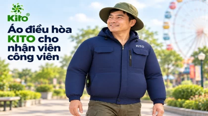 Áo Điều Hòa Kito Cho Nhân Viên Công Viên, Khu Vui Chơi Giải Trí Ngoài Trời
