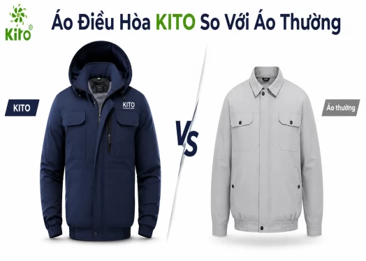 Áo Điều Hòa Kito So Với Áo Điều Hòa Thường