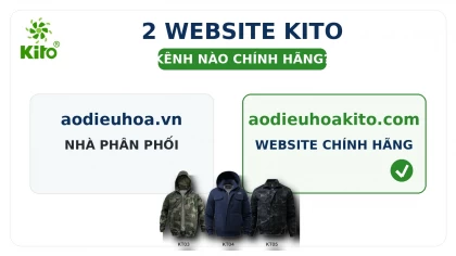 Aodieuhoa.vn Và Aodieuhoakito.com Khác Nhau Thế Nào? Kênh Nào Chính Hãng?