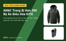 AMAC Trang Bị Hơn 300 Bộ Áo Điều Hòa KITO – Đối Tác Ngành Công Nghiệp Phụ Trợ Ô Tô Xe Máy