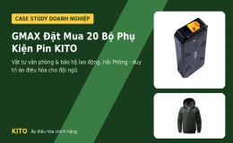 GMAX Đặt Mua 20 Bộ Phụ Kiện Pin KITO – Duy Trì Áo Điều Hòa Cho Đội Ngũ Nhân Viên