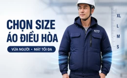 Cách chọn size áo điều hòa vừa người mát tối đa thoải mái