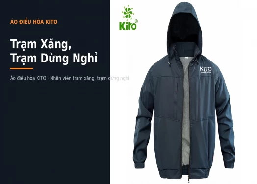Áo Điều Hòa Kito Cho Nhân Viên Trạm Xăng Dầu, Trạm Dừng Nghỉ