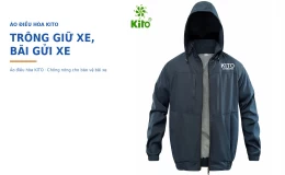 Áo Điều Hòa Kito Cho Nhân Viên Trông Giữ Xe, Bãi Gửi Xe