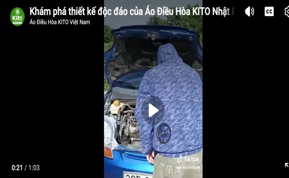 Khám phá thiết kế độc đáo của Áo Điều Hòa KITO