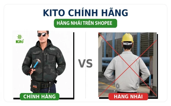 Áo Điều Hòa KITO Chính Hãng Phân Biệt Thế Nào Với Hàng Nhái Trên Shopee?