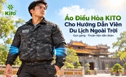 Áo điều hòa cho hướng dẫn viên, nhân viên du lịch ngoài trời