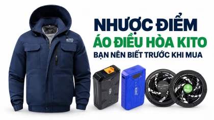 Nhược Điểm Của Áo Điều Hòa Kito Bạn Nên Biết Trước Khi Mua