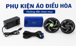 Hướng dẫn chọn mua phụ kiện áo điều hòa