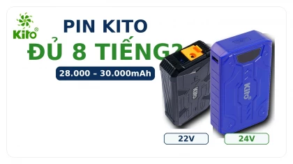 Pin Áo Điều Hòa KITO Dùng 8 Tiếng: Chọn 28.000mAh Hay 30.000mAh?