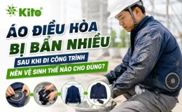 Áo Điều Hòa Bị Bẩn Nhiều Sau Khi Đi Công Trình Nên Vệ Sinh Thế Nào Cho Đúng?